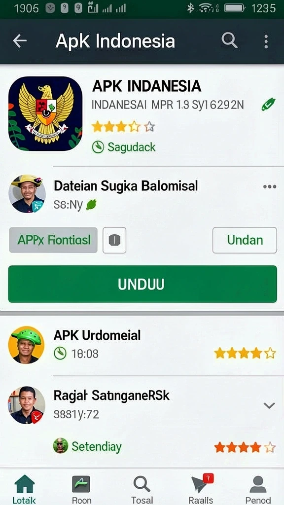 Karakter unik dengan kemampuan berbeda.