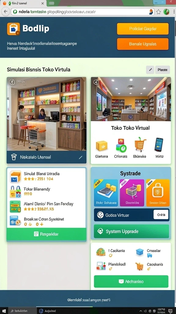 Tampilan awal yang menawan dan mudah dipahami.