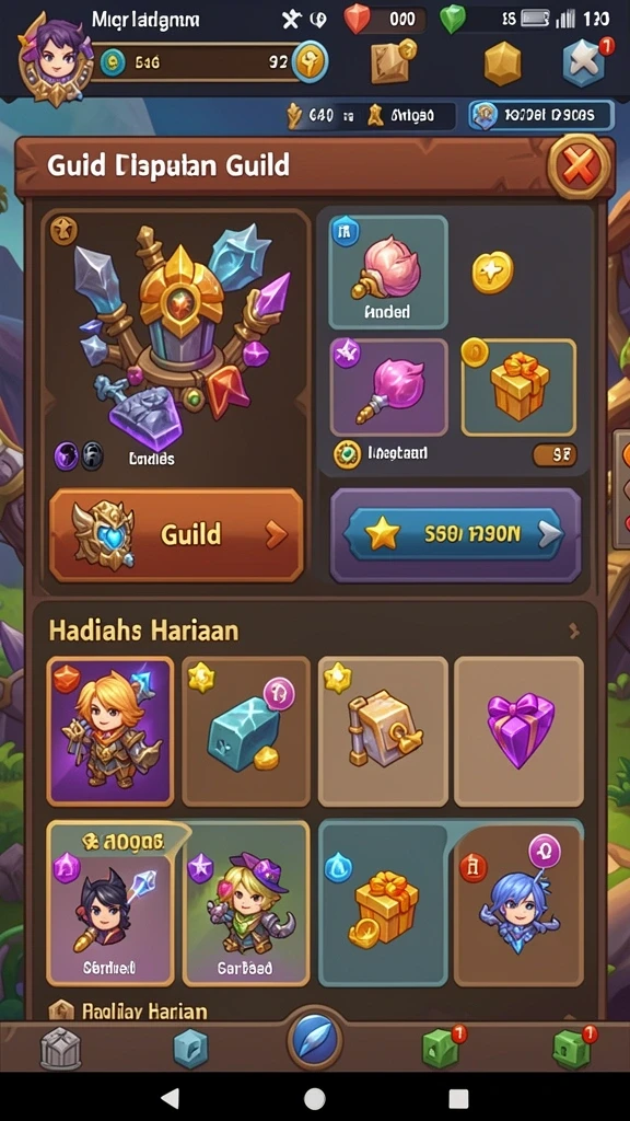 Tangkapan layar menampilkan karakter baru dalam game.