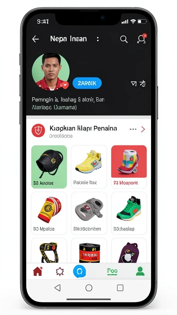 Fitur kustomisasi karakter yang menarik.