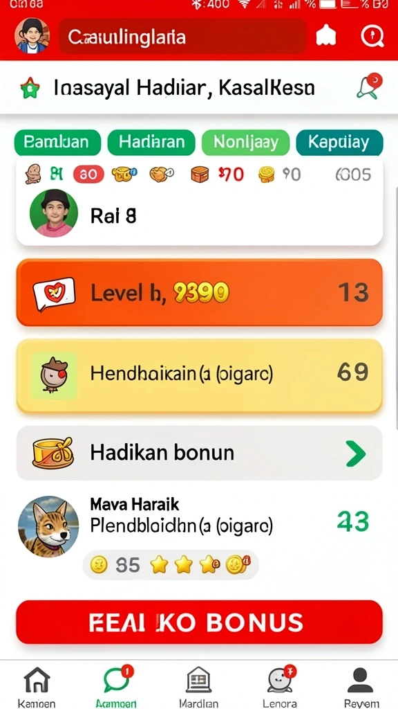 Interaksi multiplayer yang seru dan kompetitif.