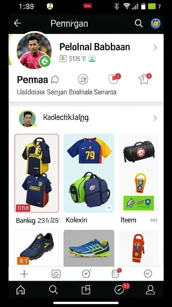 Tampilan menarik dari karakter dalam HEBAT303.