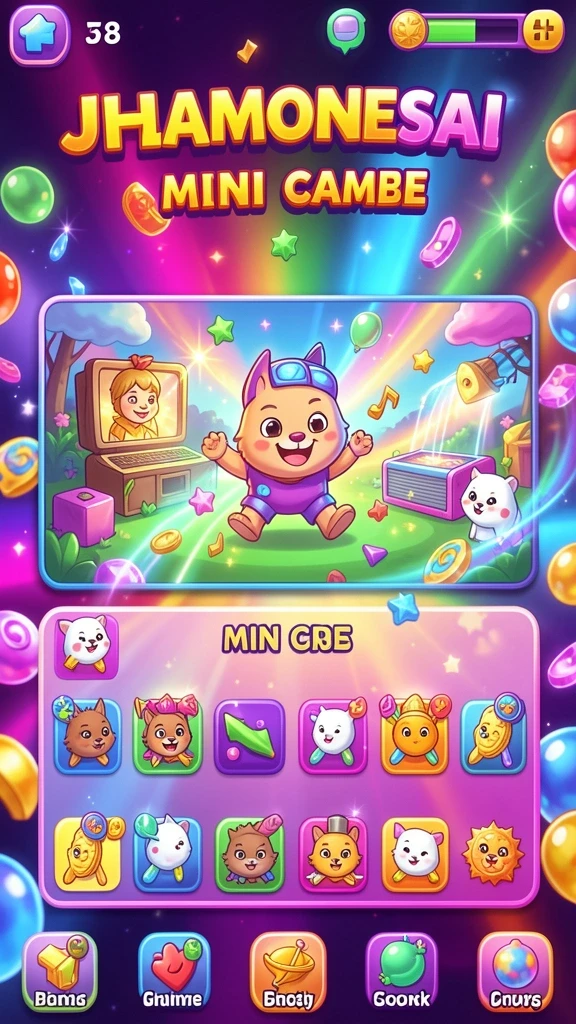 Tangkapan layar memperlihatkan grafis menawan dari JKTGAME.