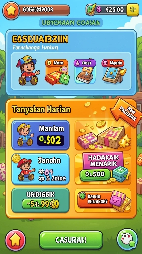 Screenshot dari salah satu event menarik di KAWI777.