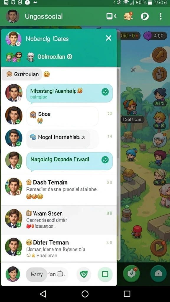 Tampilan antarmuka yang ramah pengguna dan menarik.