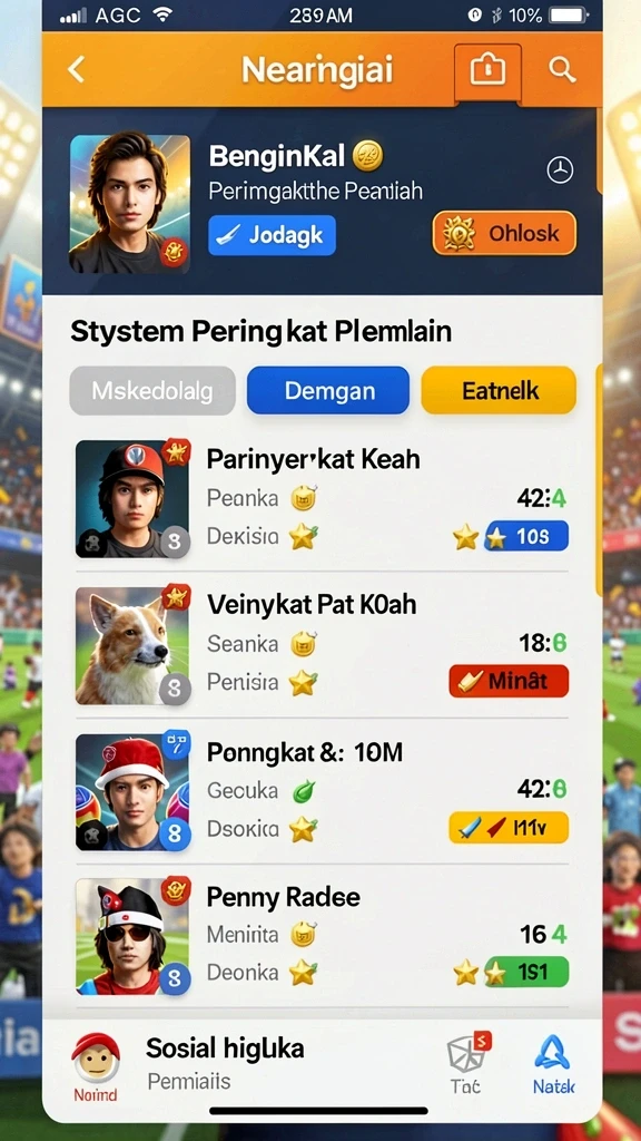 Tampilan antarmuka KOPLO77 yang menarik dan user-friendly.