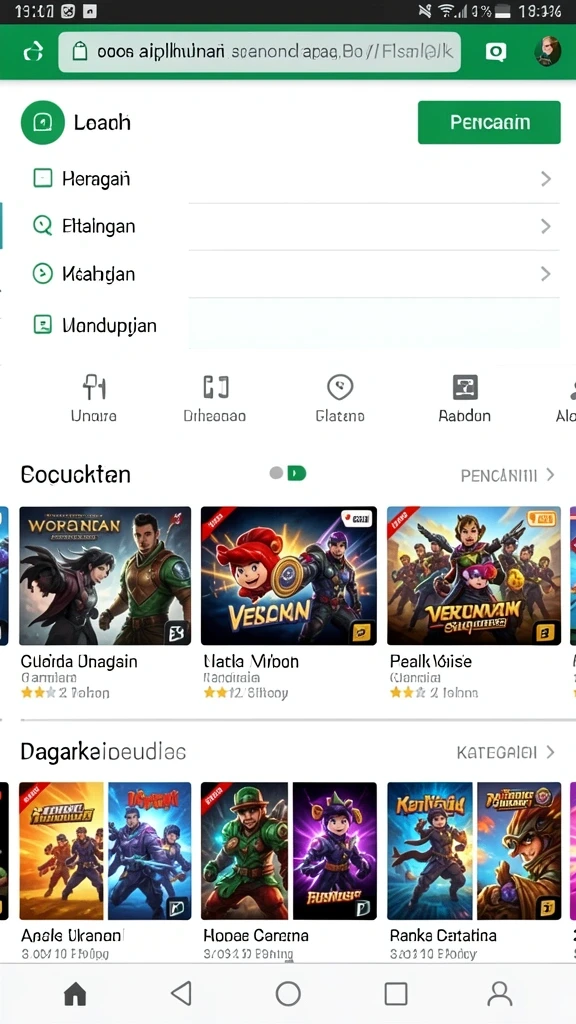 Tampilan antarmuka yang menarik dan user-friendly.