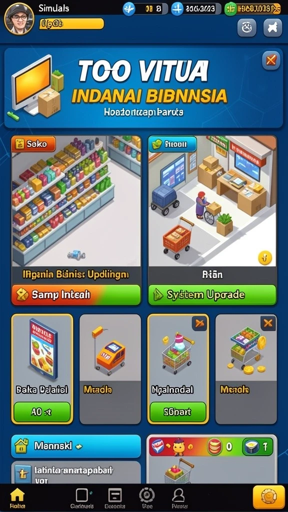 Screenshot memperlihatkan misi seru yang sedang berlangsung.