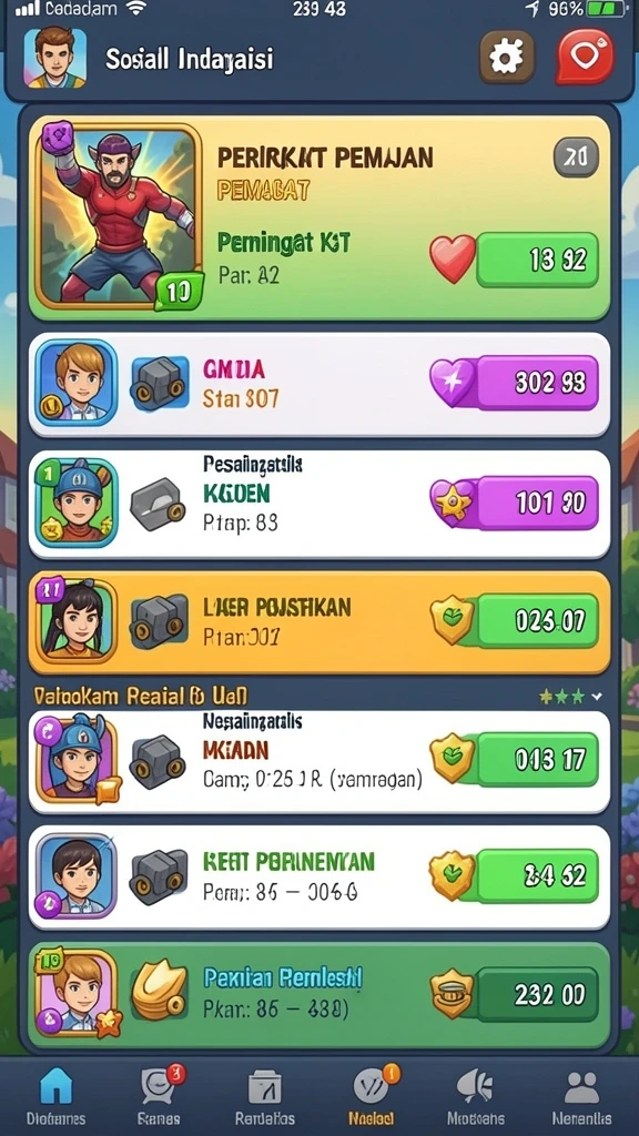 Beragam pilihan permainan judi yang seru.