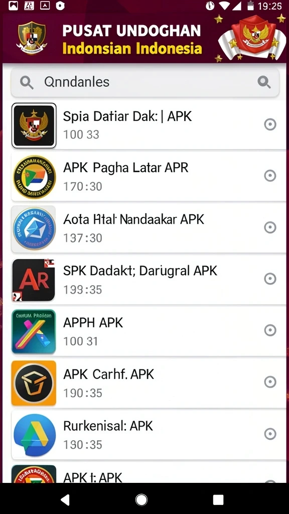 Tampilan menu utama yang menarik dan intuitif.