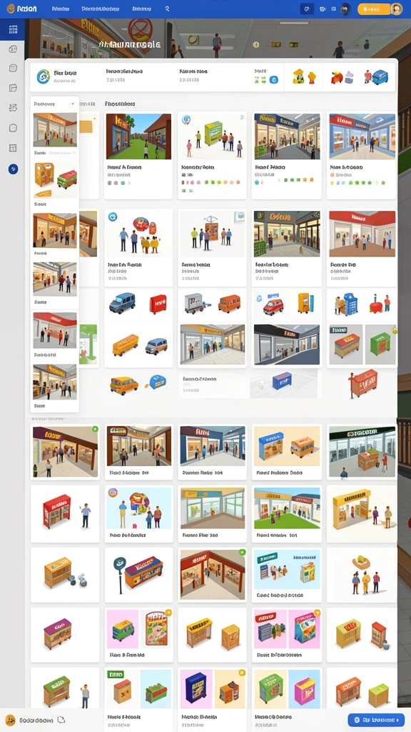 Screenshot menampilkan fitur interaksi sosial antar pemain dalam aplikasi.