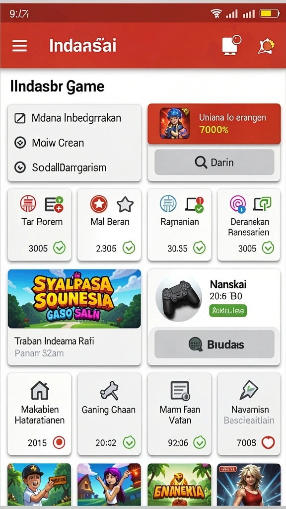 Sistem reward yang menggiurkan dan menantang.