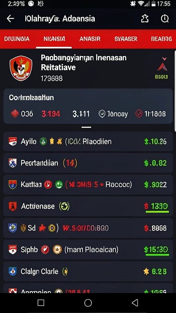 Screenshot menampilkan antarmuka permainan yang menarik.
