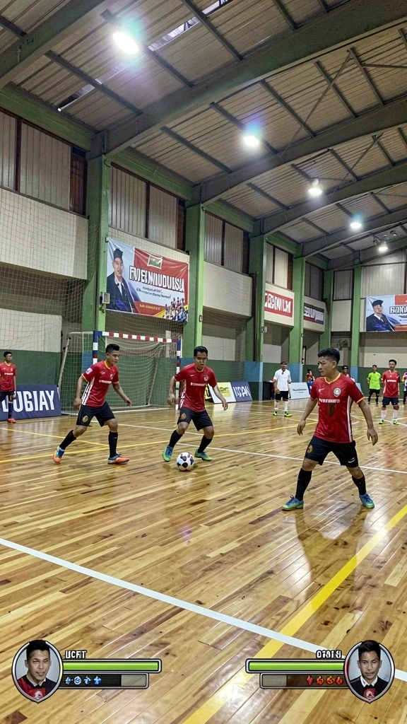 Karakter hero yang dapat dikustomisasi dengan berbagai pilihan.