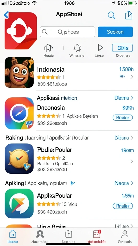 Tampilan antarmuka yang menarik.