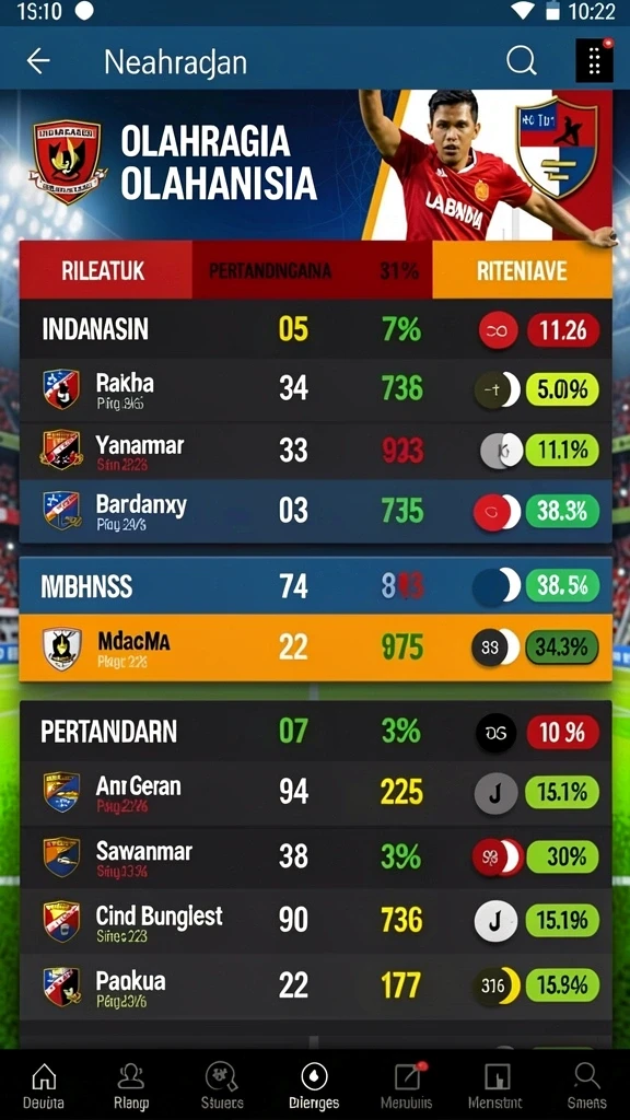 Screenshot memperlihatkan karakter-karakter unik di dalam permainan.
