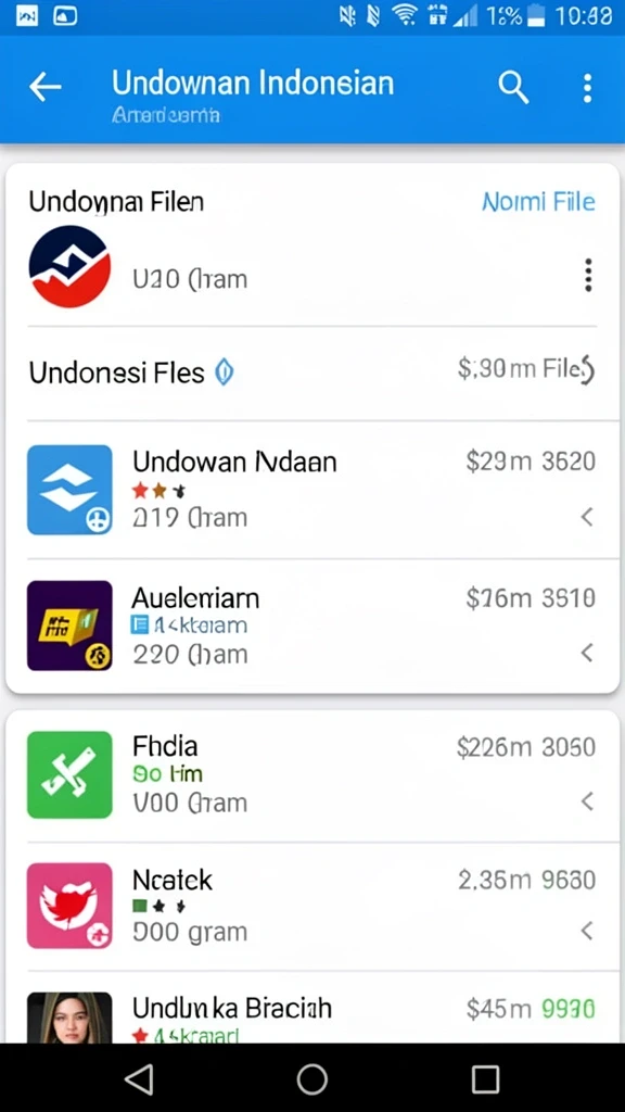Tampilan antarmuka yang user-friendly dan menarik.