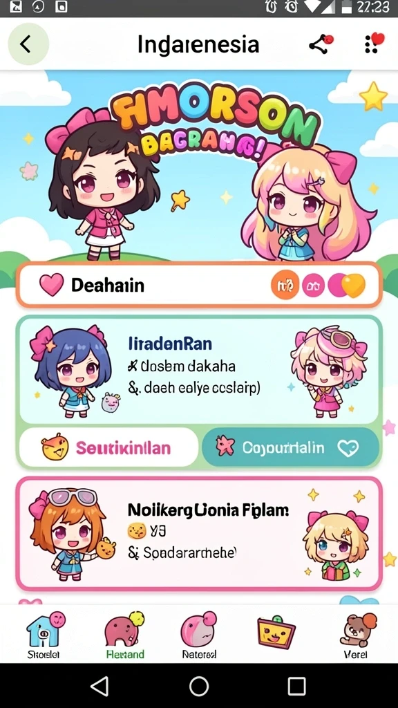 Tampilan antarmuka yang menarik dan mudah digunakan.