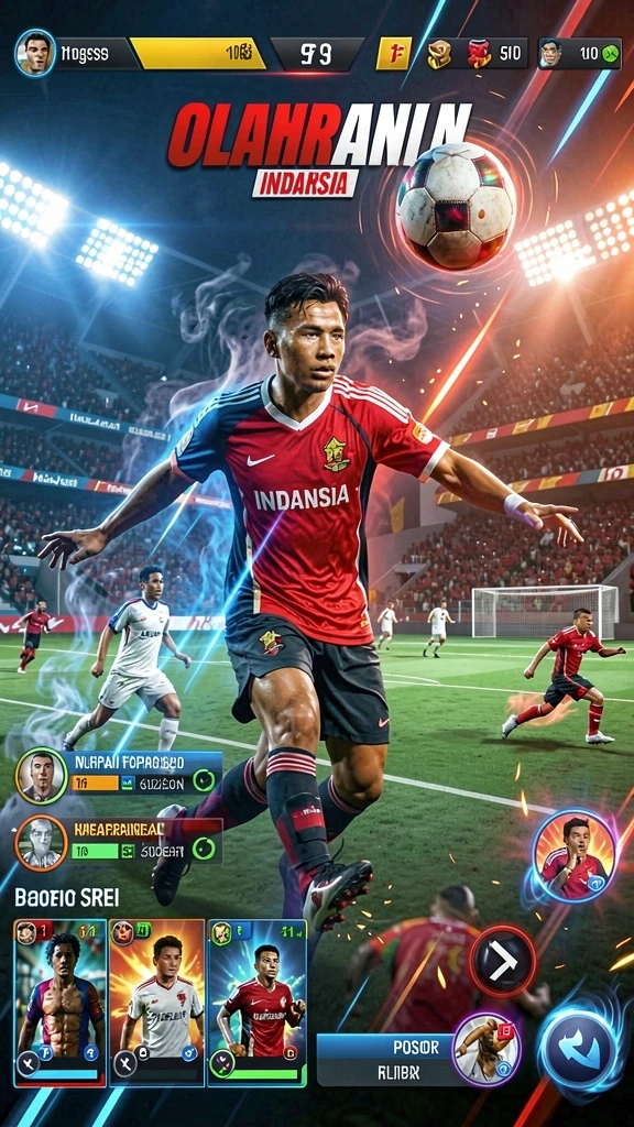 Berbagai karakter menarik dengan kemampuan unik.