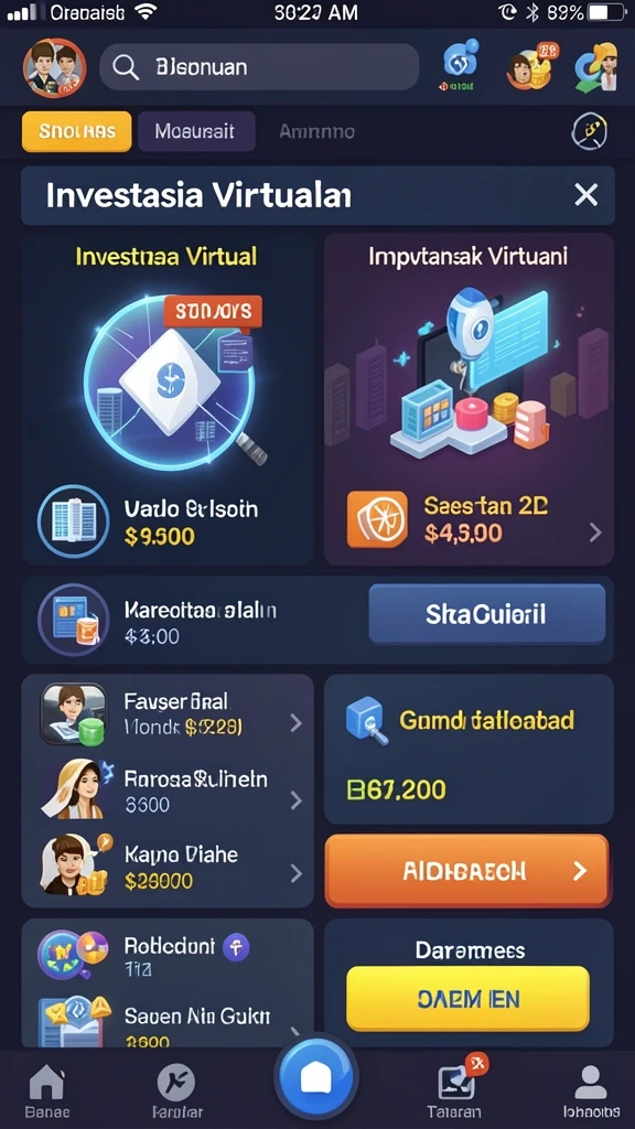 Menampilkan permainan slot populer dengan grafis yang menawan.