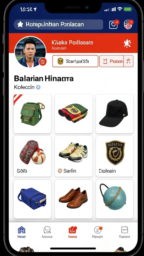 Tampilan antarmuka yang menarik dan modern.